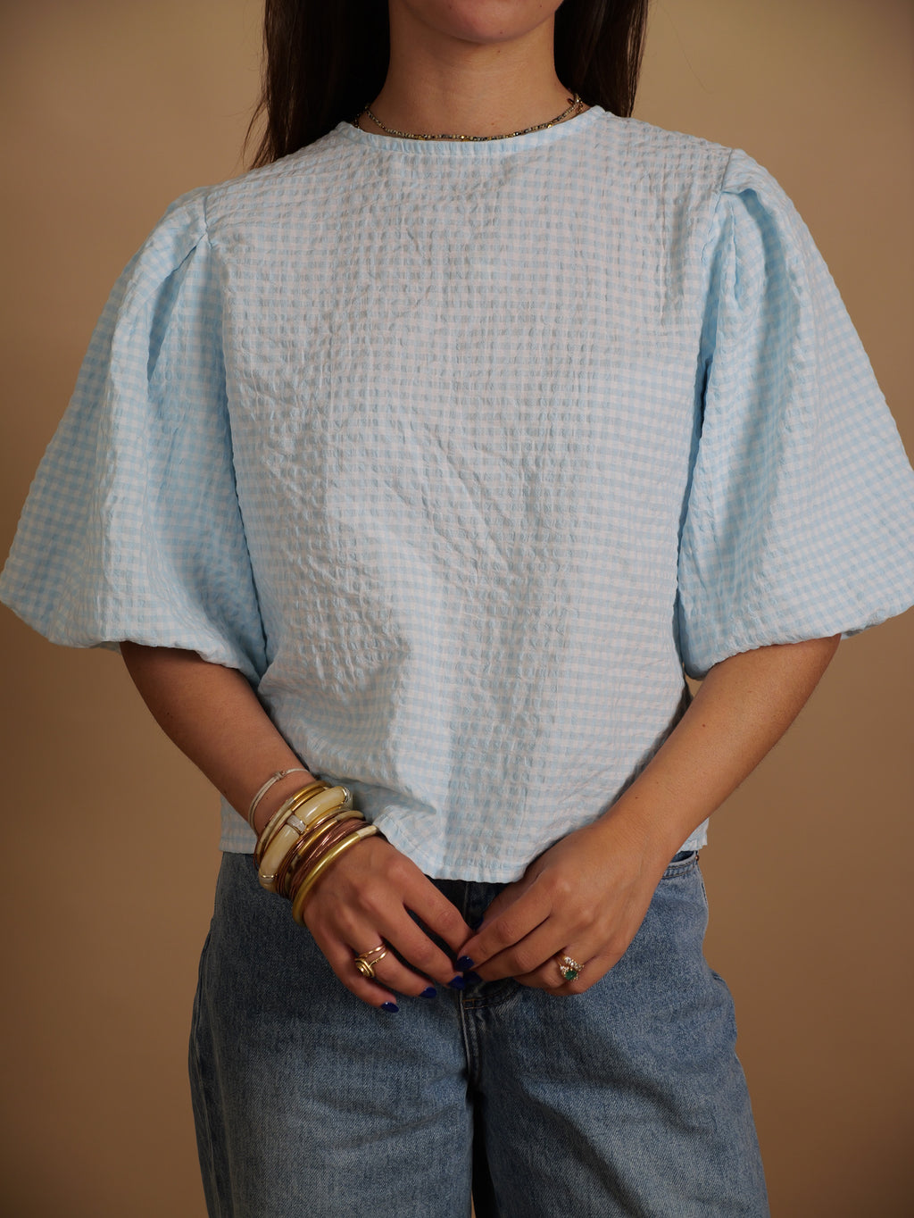 Blouse Manon Bleu Ciel