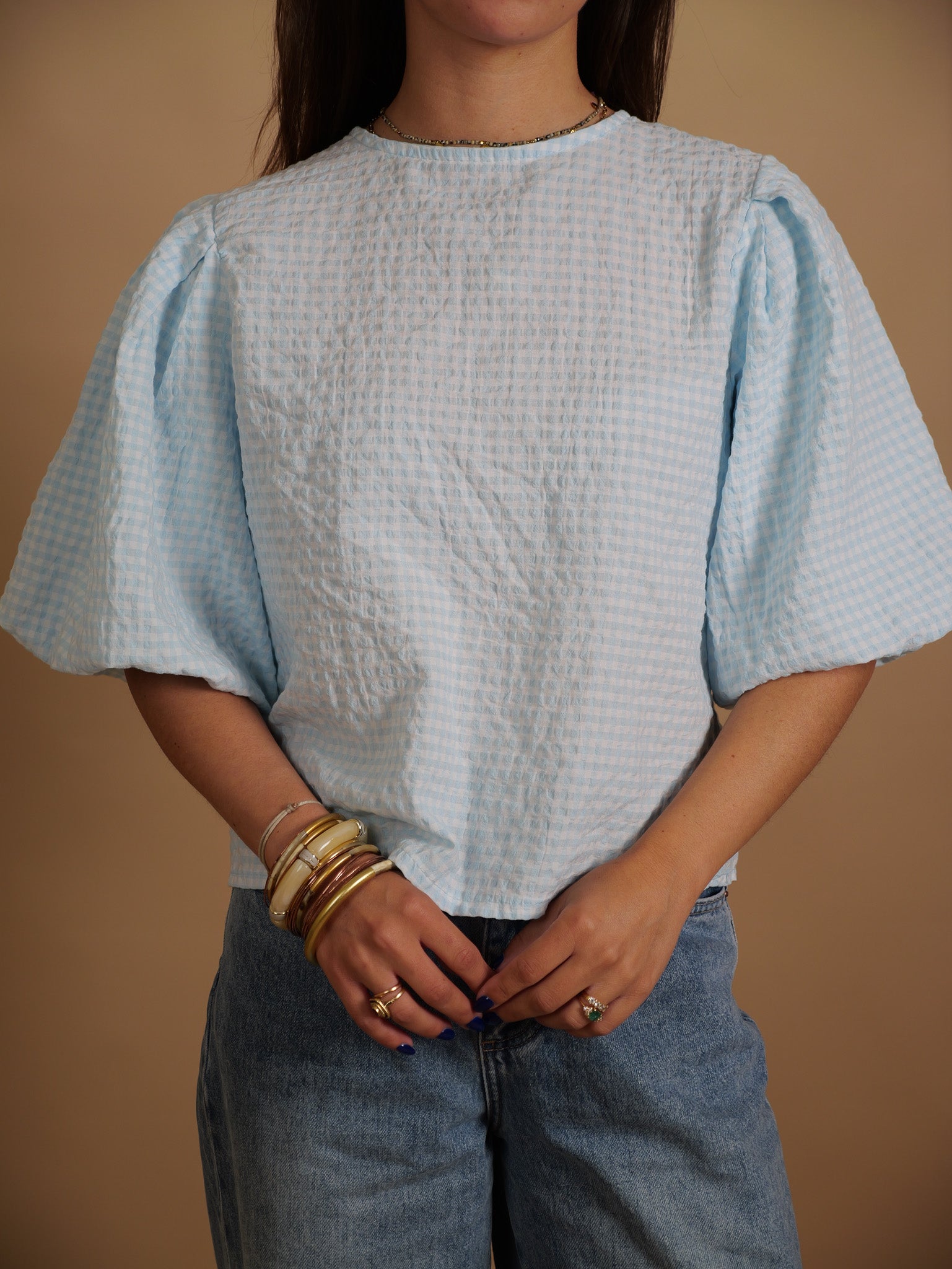 Blouse Manon Bleu Ciel