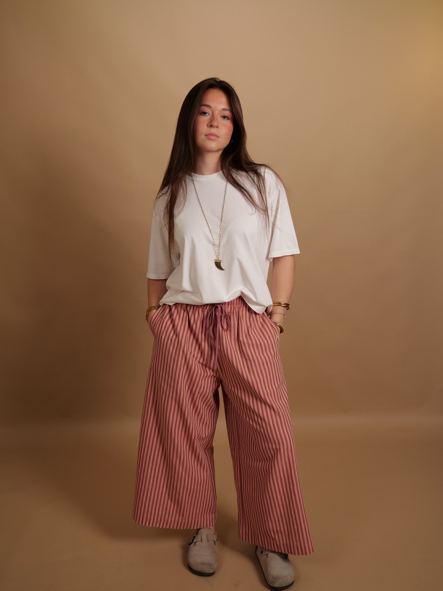 Pantalon Emile Terracotta