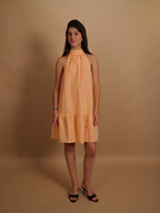 Robe Sofia Vichy Orange & Corail