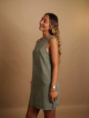Robe Cassandre kaki
