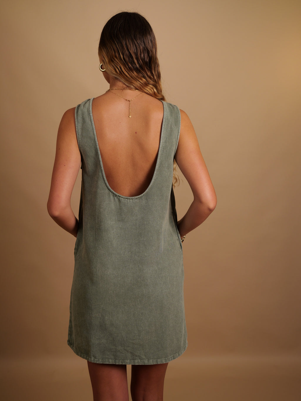 Robe Cassandre kaki