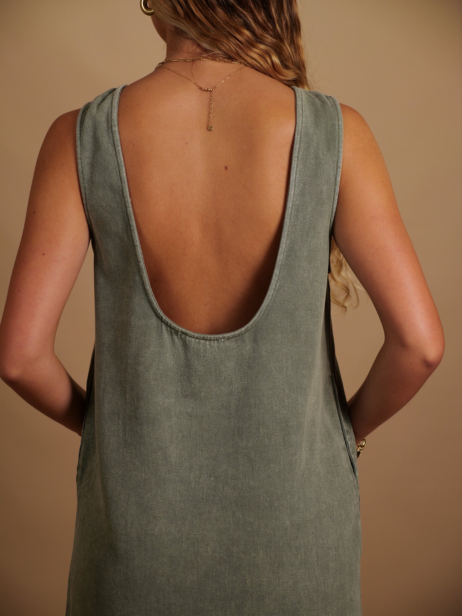 Robe Cassandre kaki