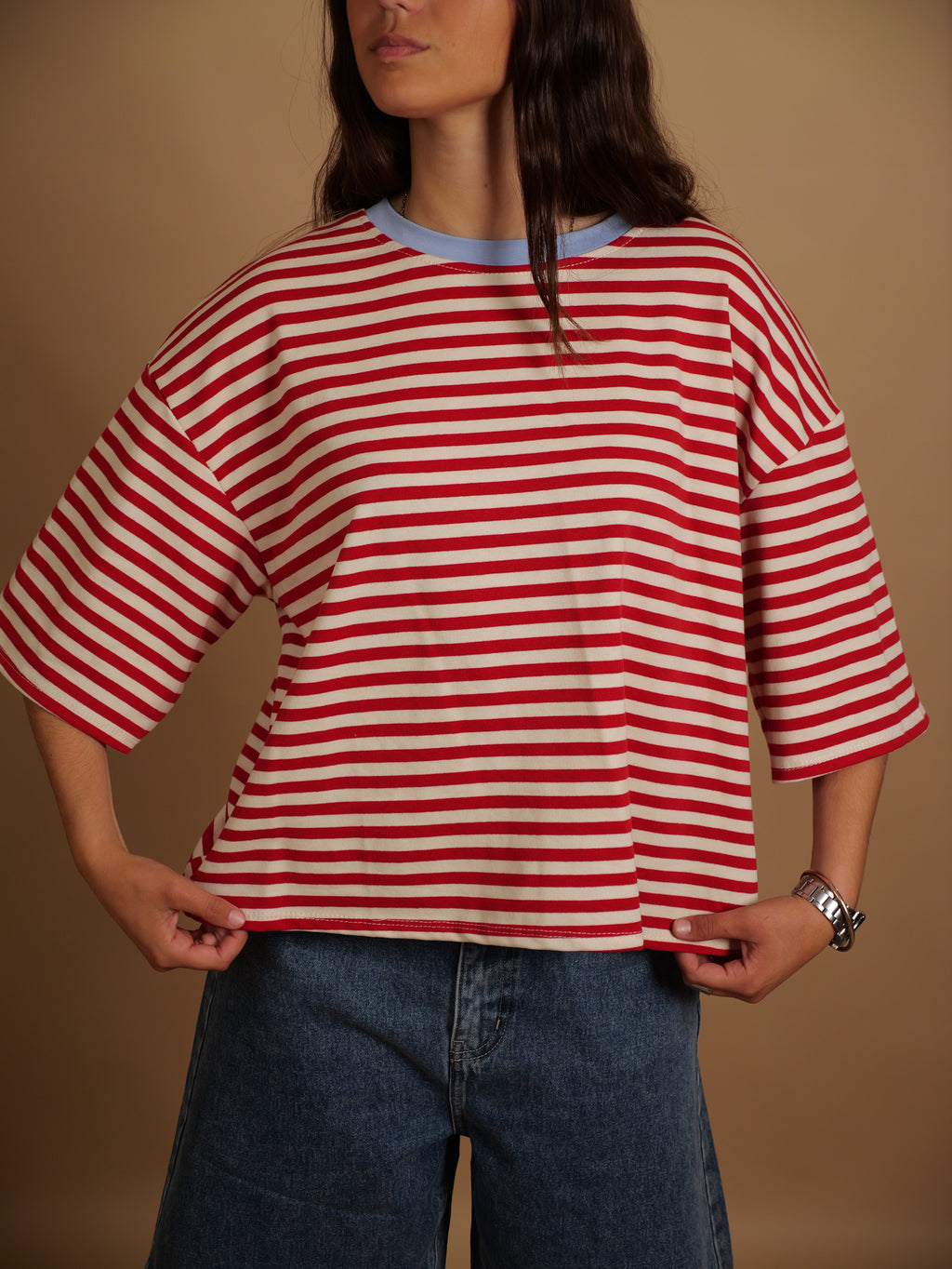 T-shirt gigi Rouge & Crème