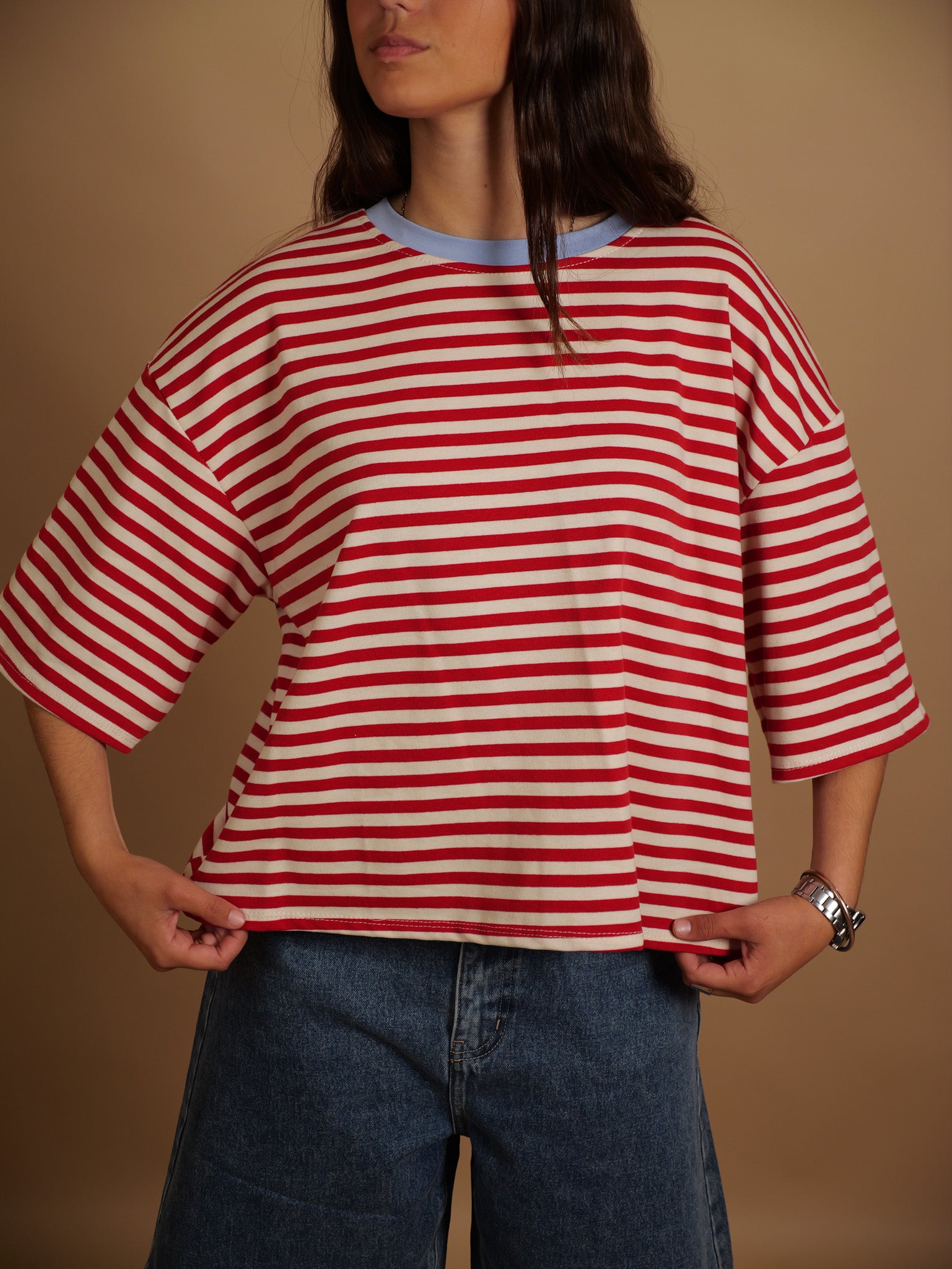 T-shirt gigi Rouge & Crème