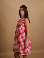 Robe vichy rouge Melina