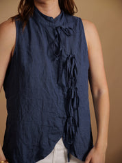 Blouse Louane marine