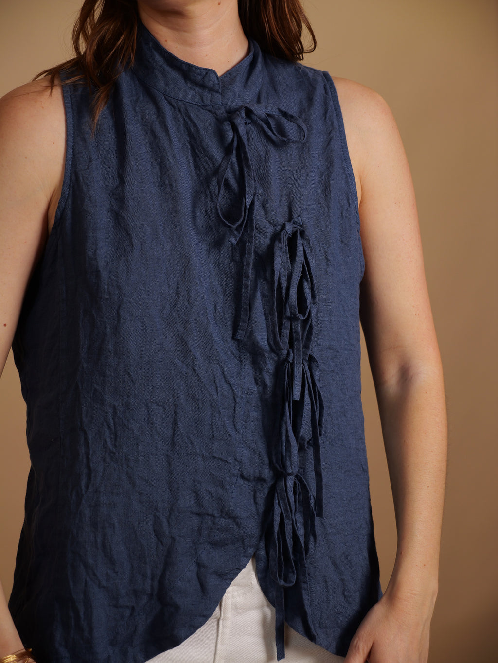 Blouse Louane marine