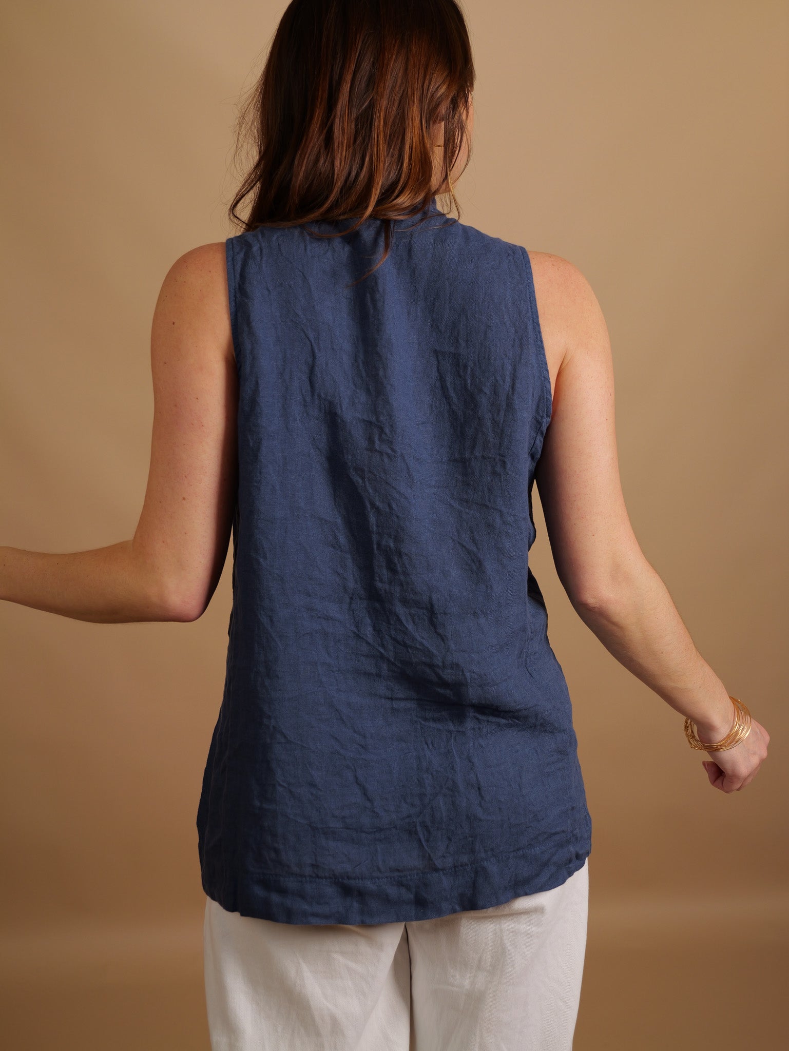 Blouse Louane marine