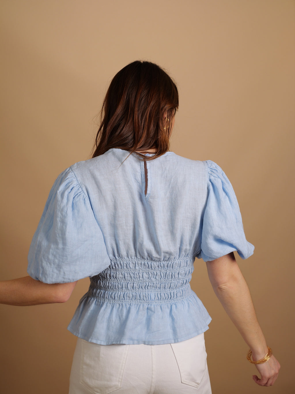 Blouse Garance Bleu Ciel