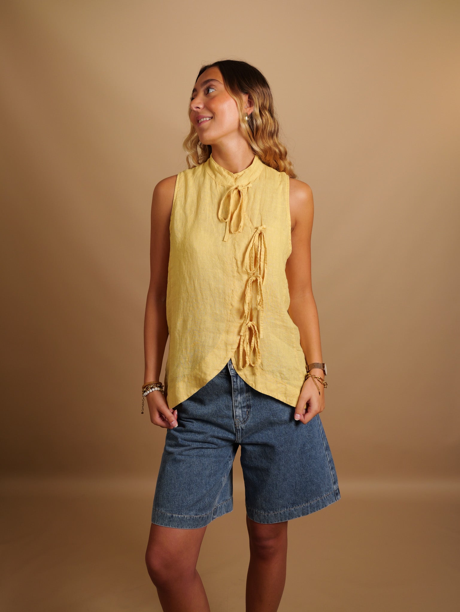 Blouse jaune Louane