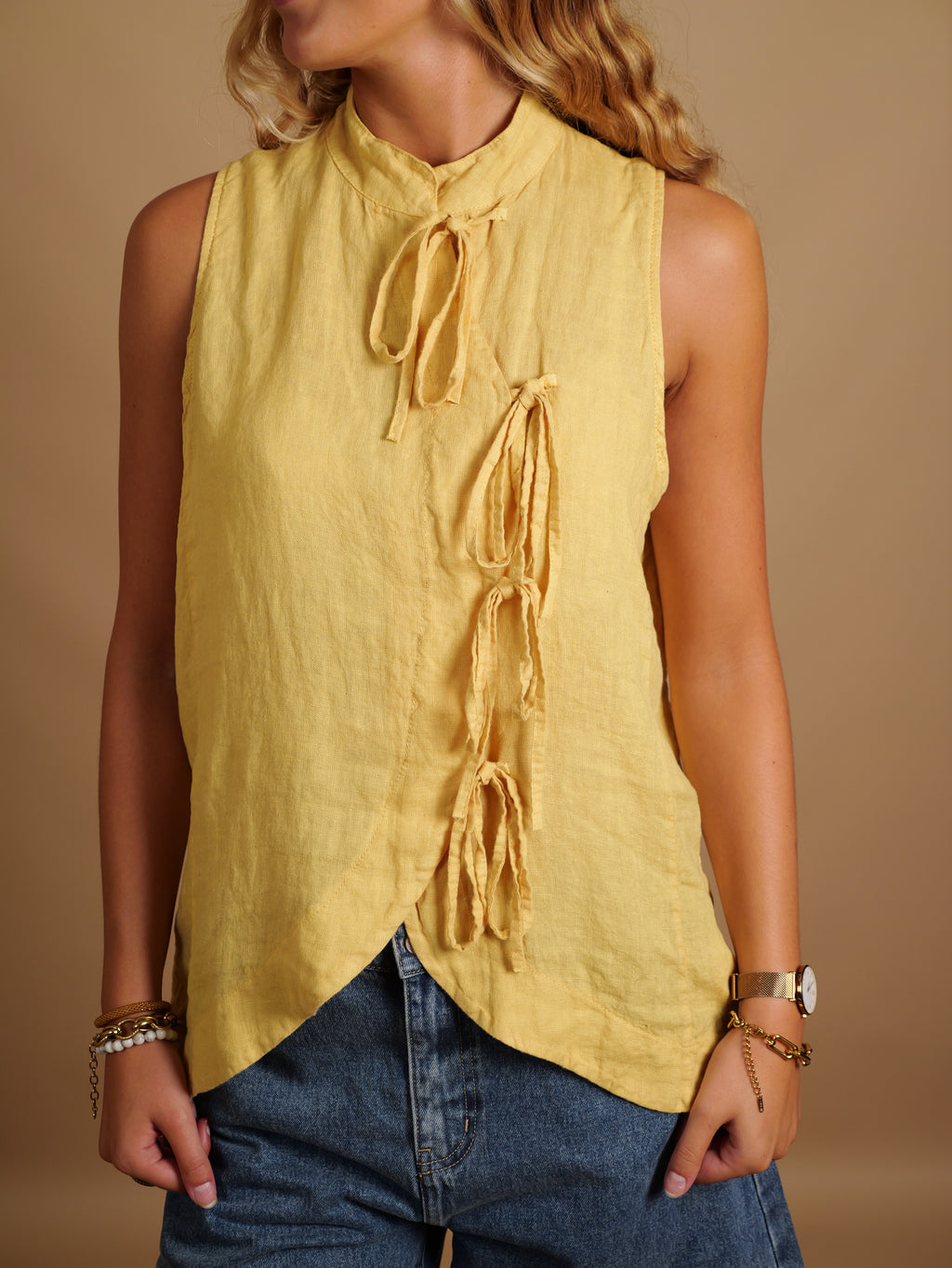 Blouse jaune Louane