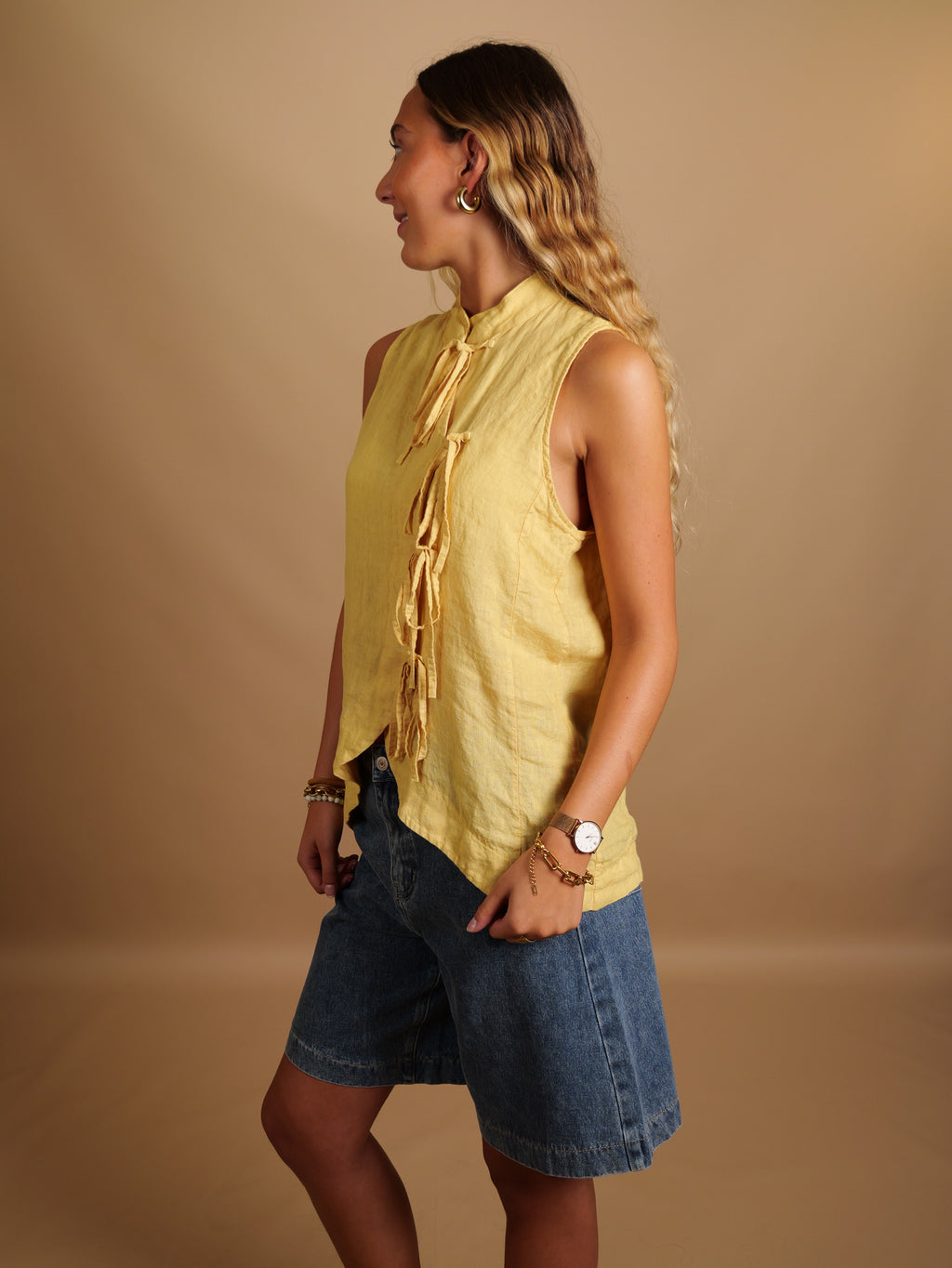 Blouse jaune Louane