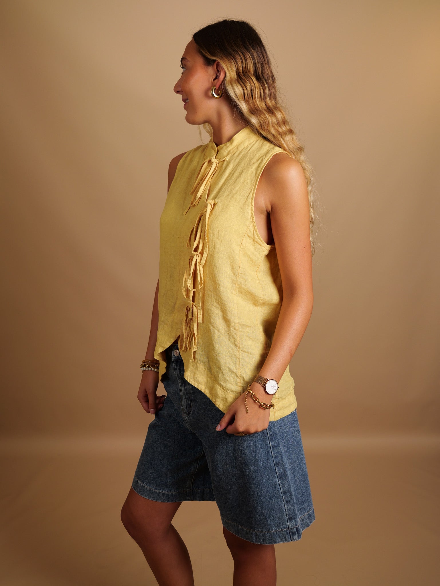 Blouse jaune Louane