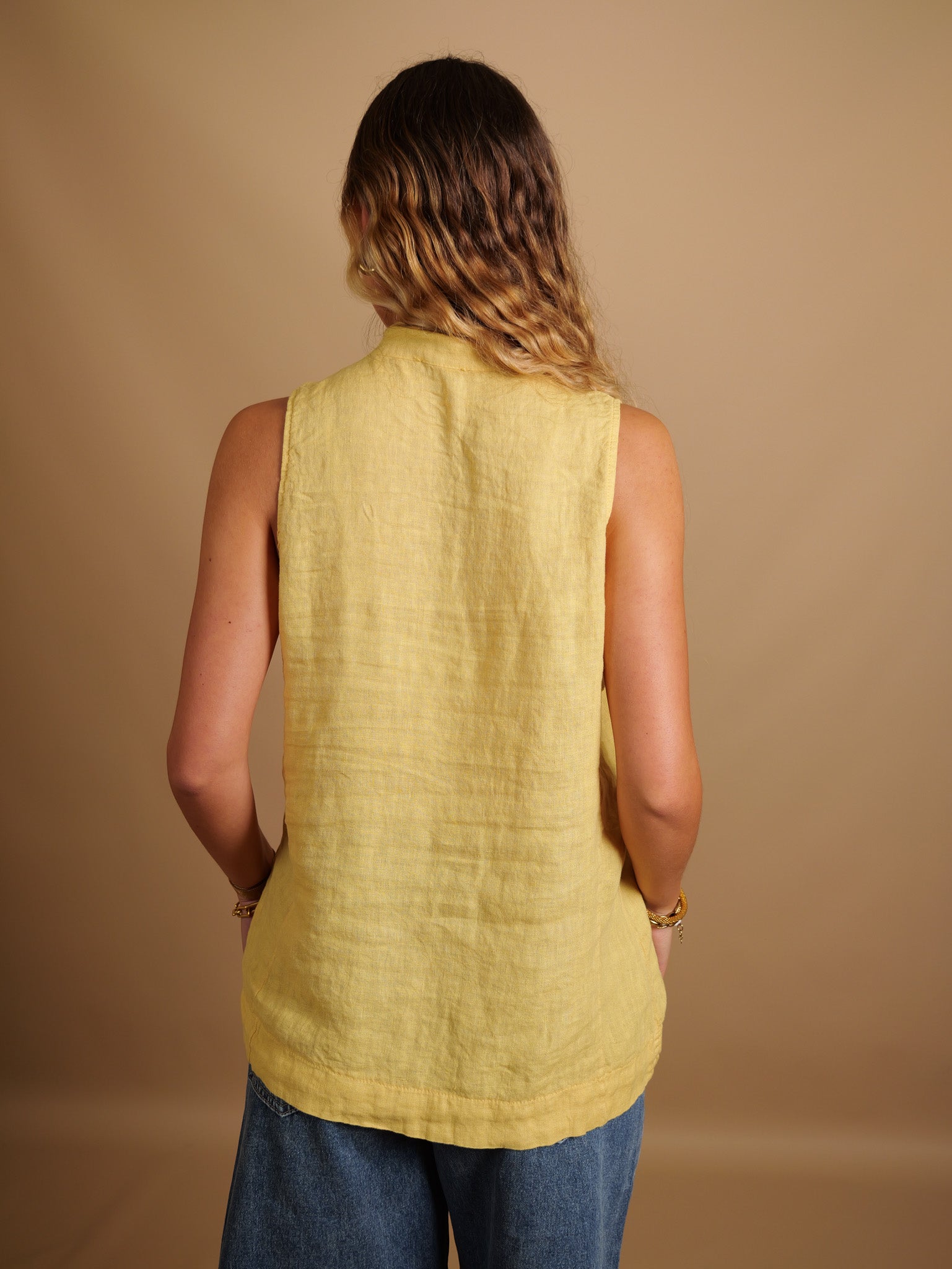 Blouse jaune Louane