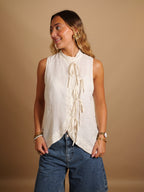 Blouse écru Louane