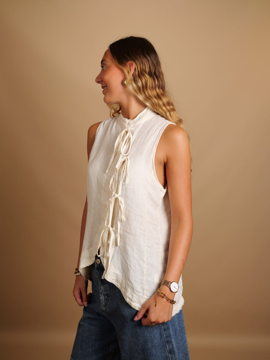 Blouse écru Louane