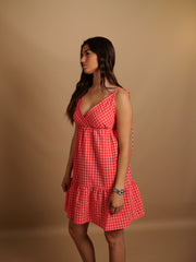 Robe Babydoll Vichy Iris