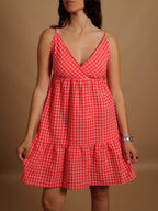 Robe Babydoll Vichy Iris
