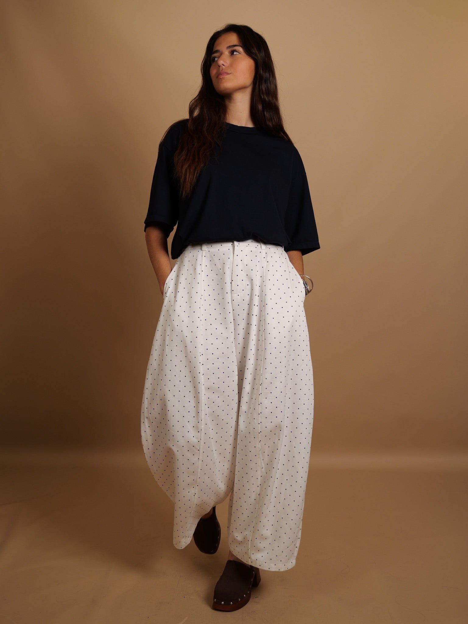 Pantalon Horace Blanc & noir