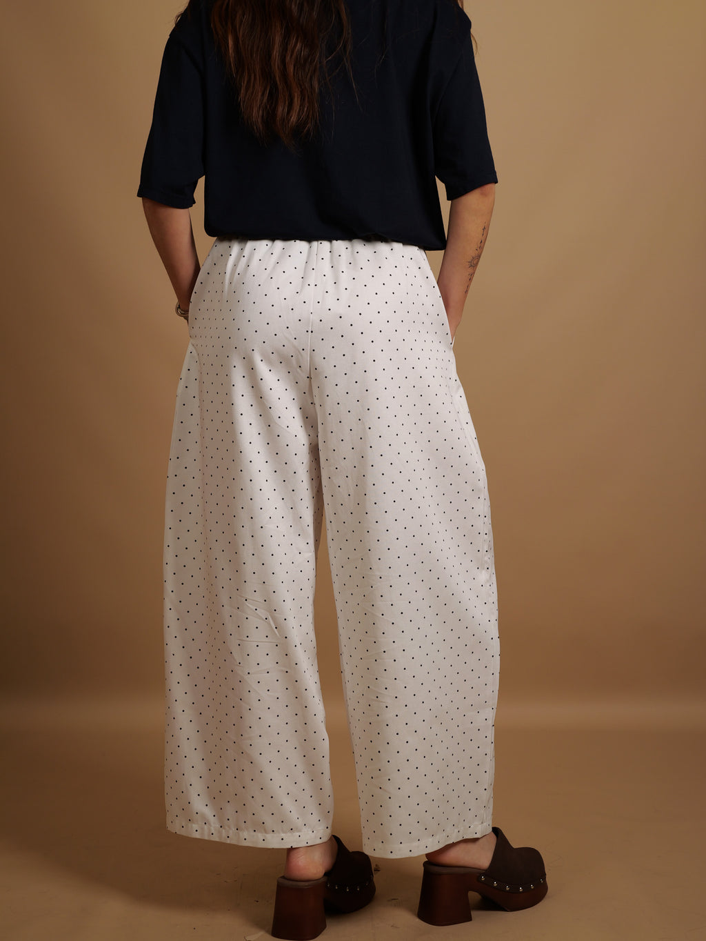 Pantalon Horace Blanc & noir