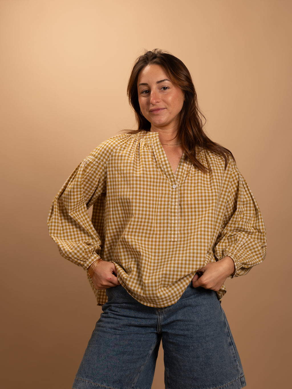 Chemise Claudine olive