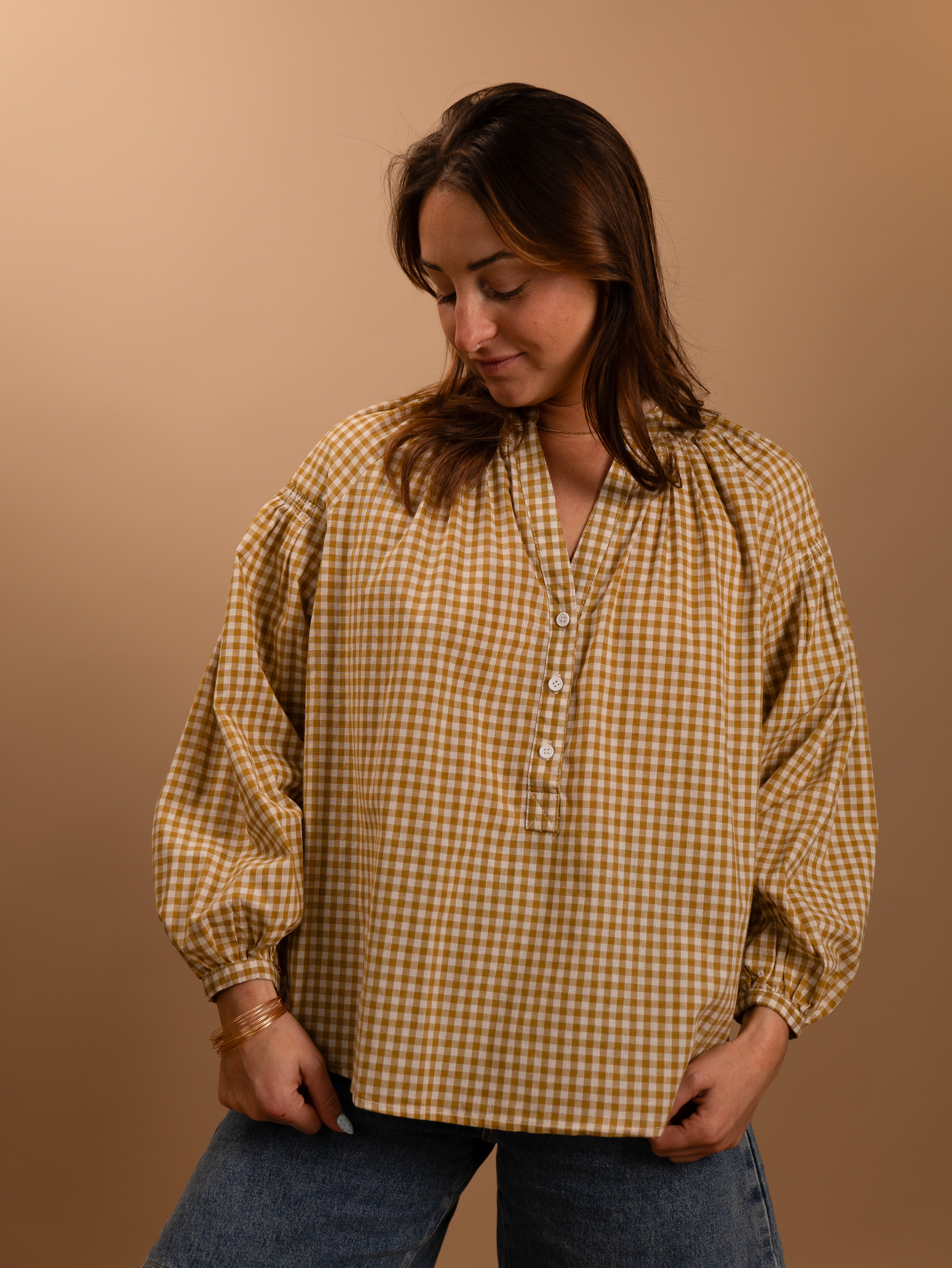Chemise Claudine olive