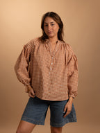 Chemise Claudine camel