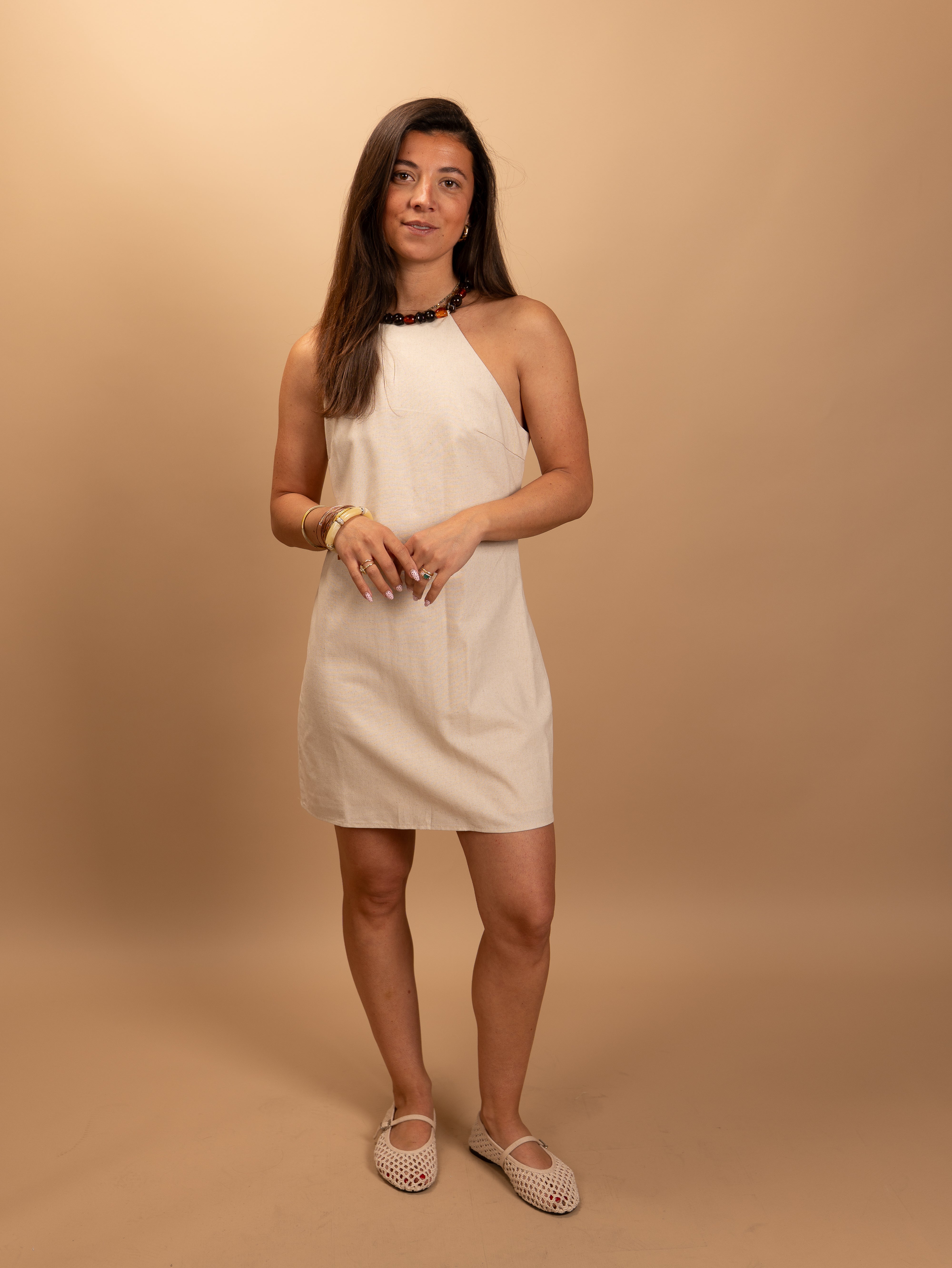 Robe Ambre beige