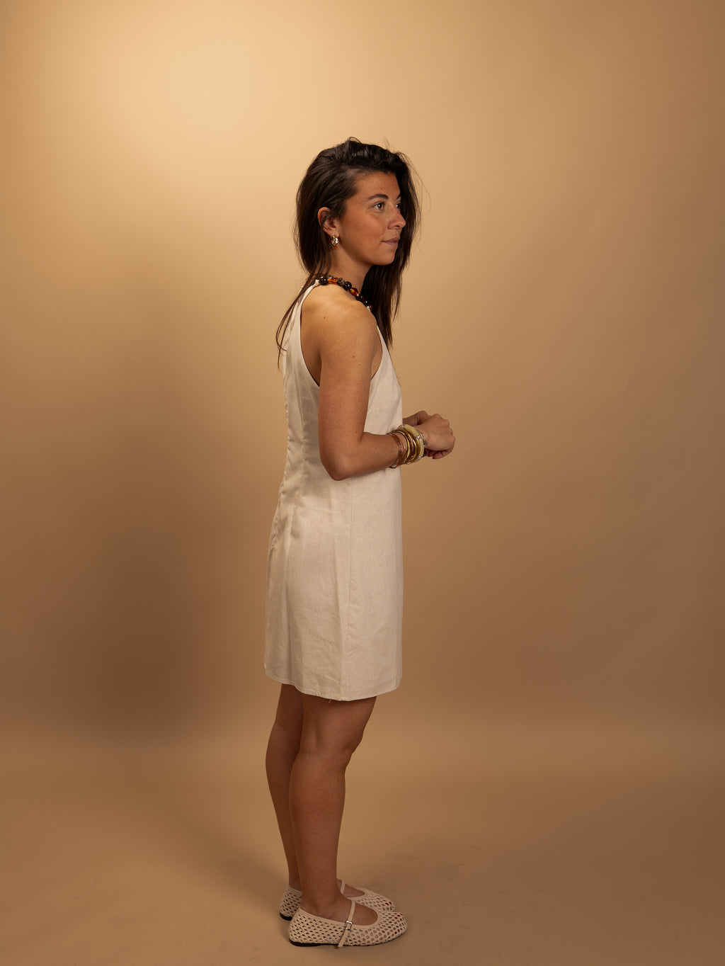 Robe Ambre beige