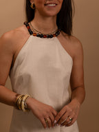Robe Ambre beige