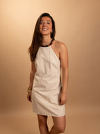 Robe Ambre beige