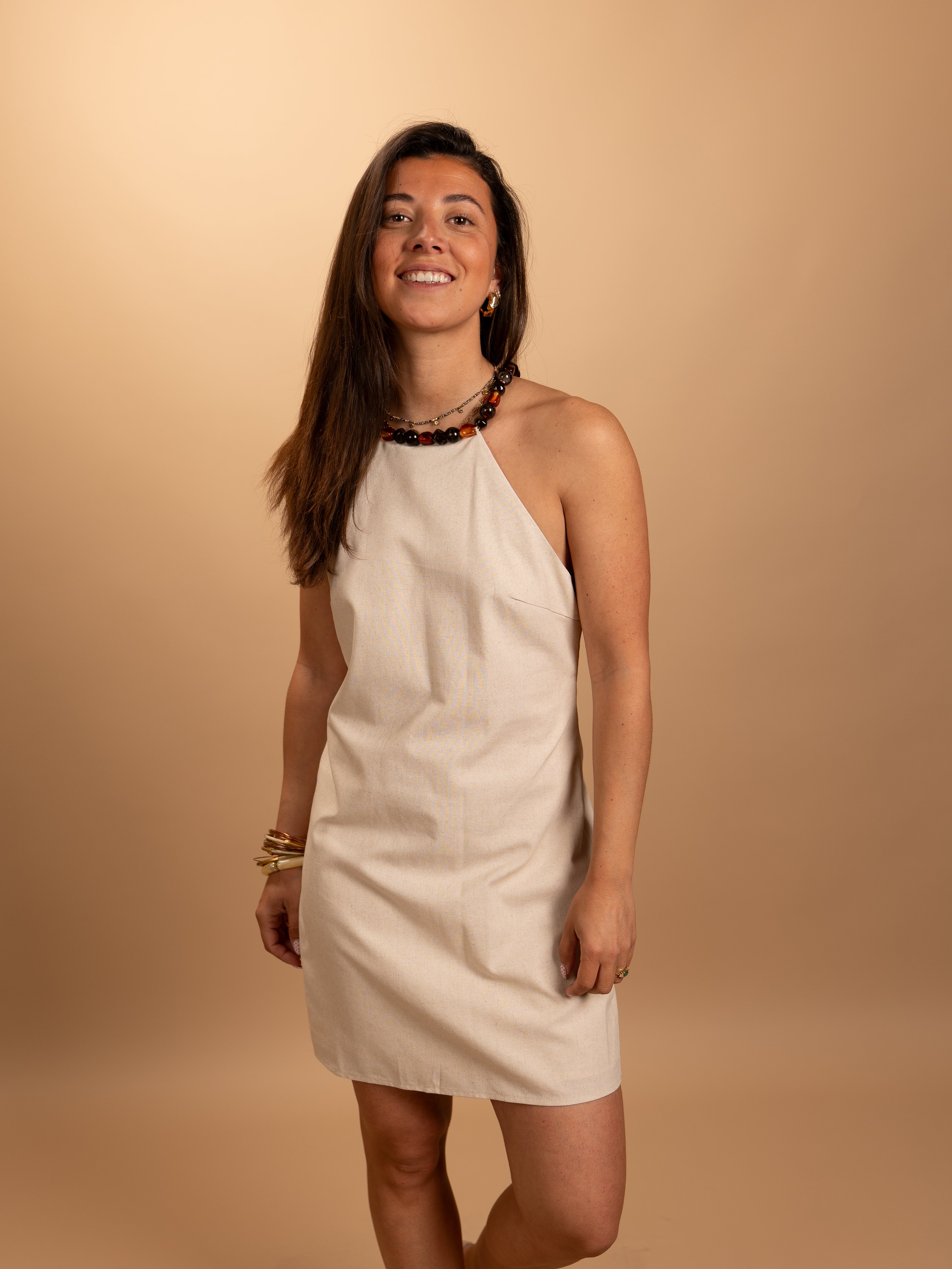 Robe Ambre beige