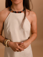 Robe Ambre beige
