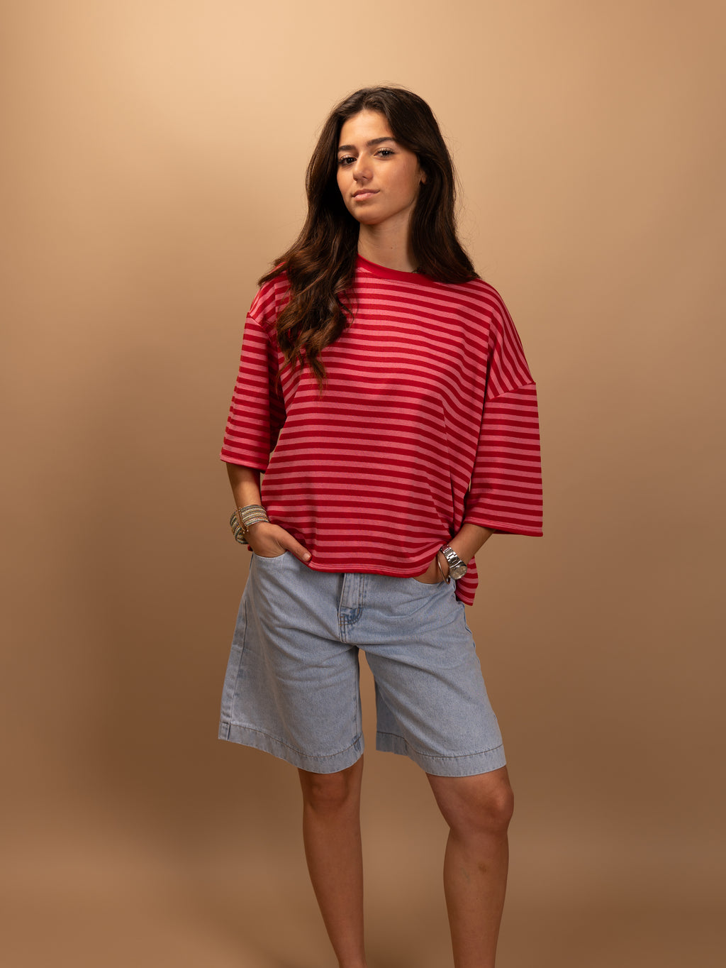 Tee-shirt Gigi rose