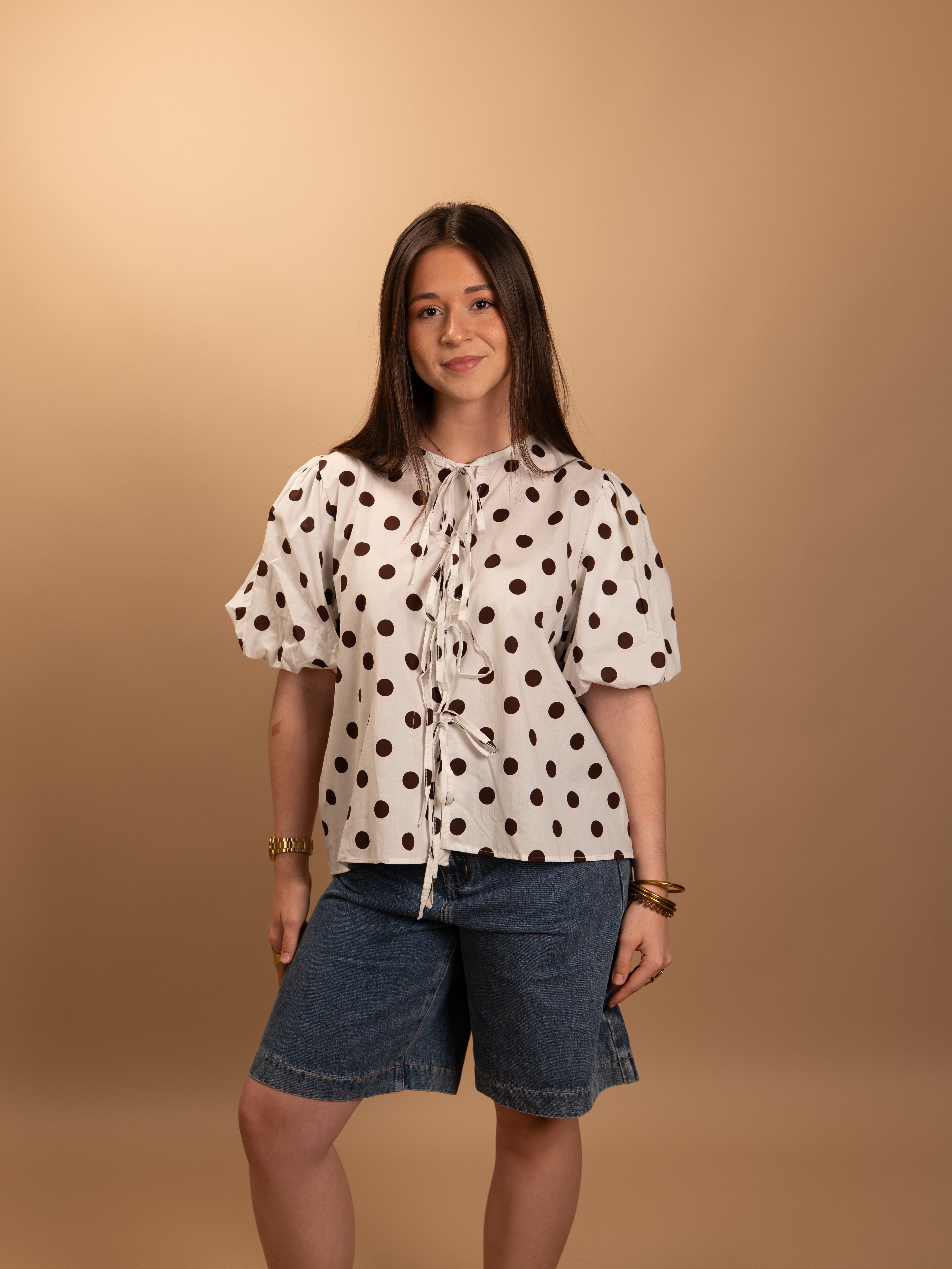 Blouse Paola blanche