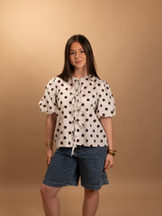 Blouse Paola blanche