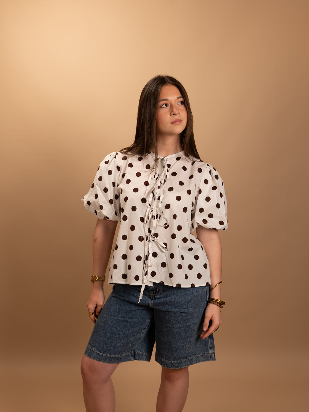 Blouse Paola blanche