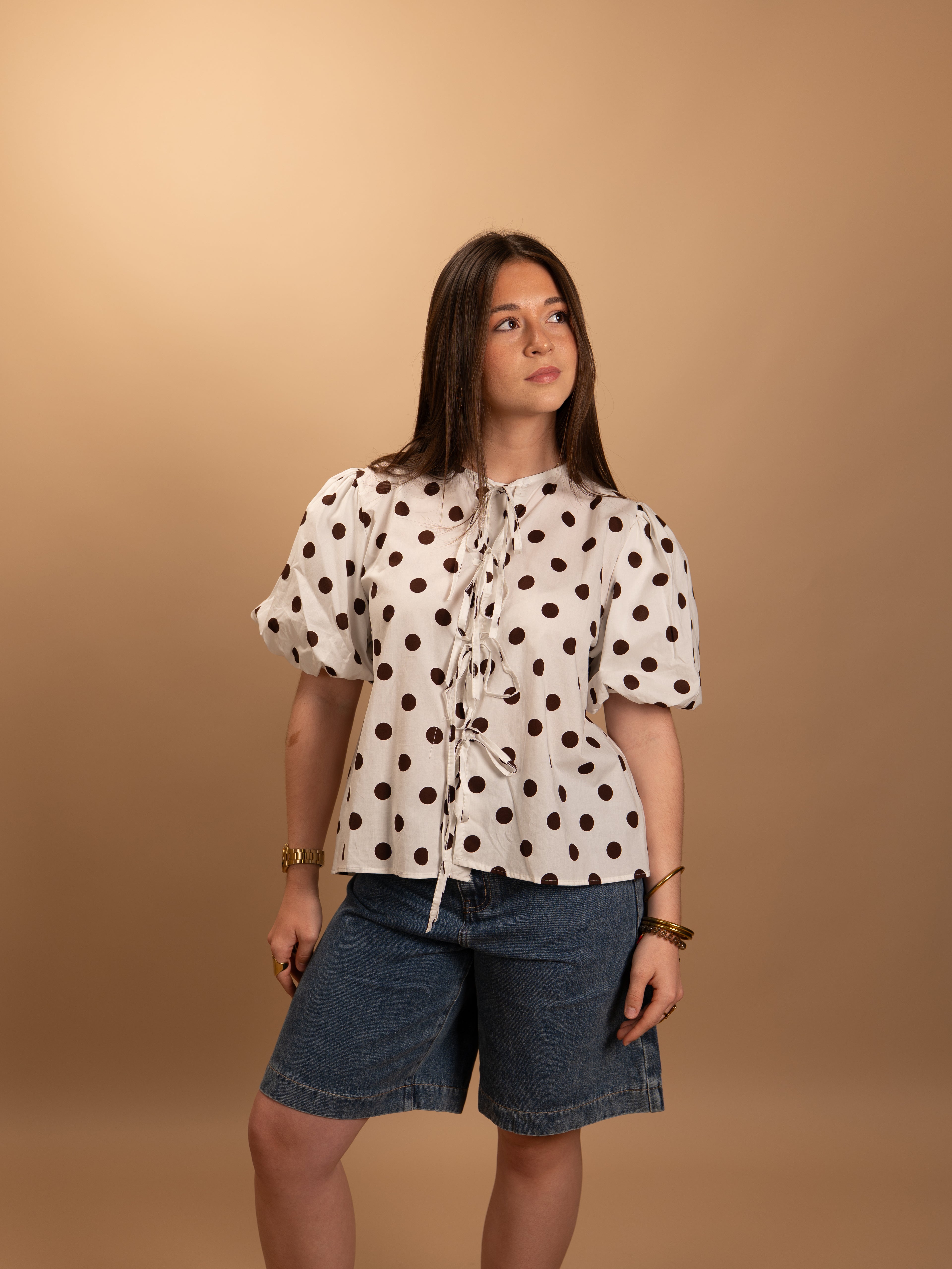 Blouse Paola blanche
