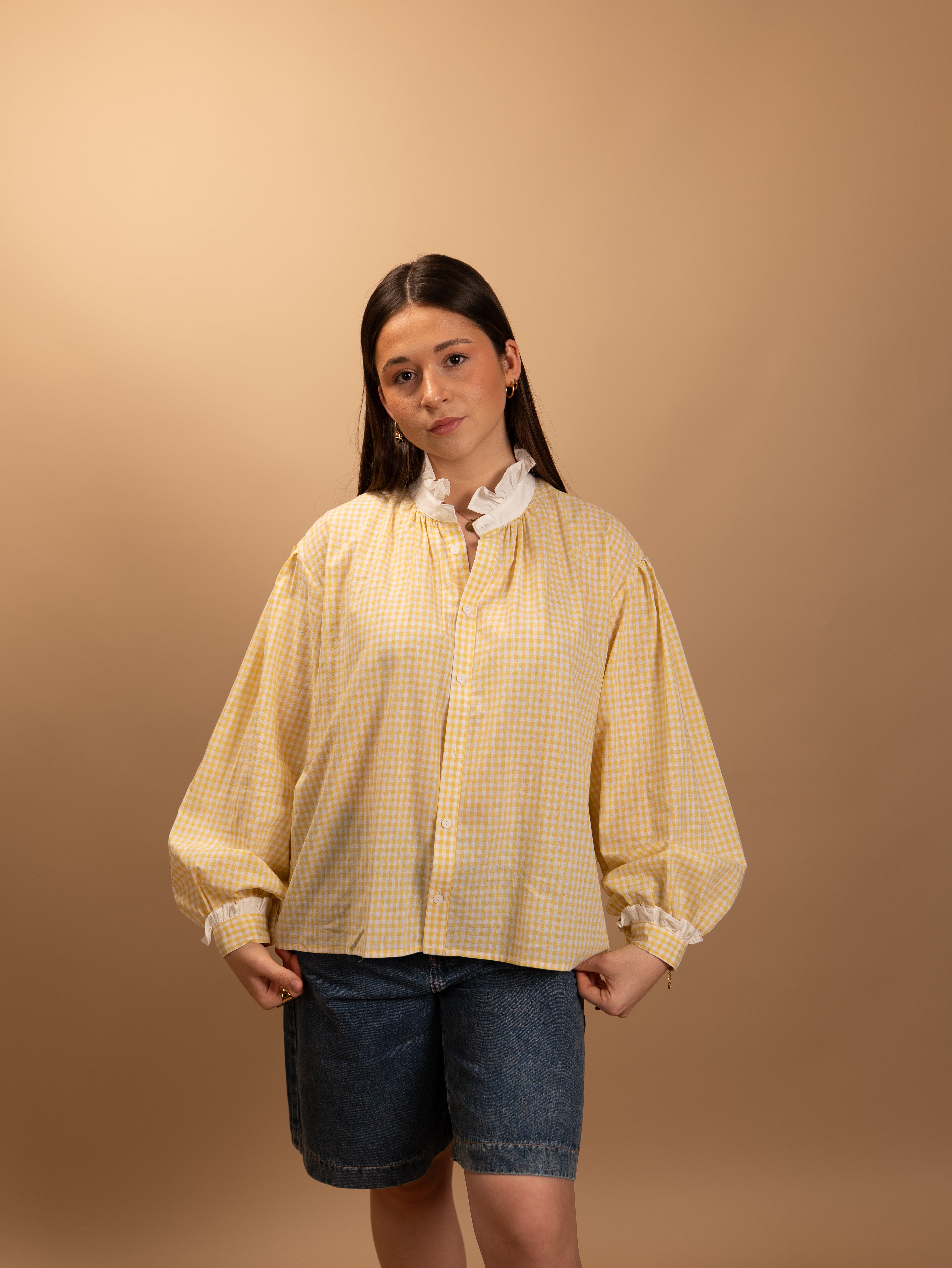Chemise Léonie jaune