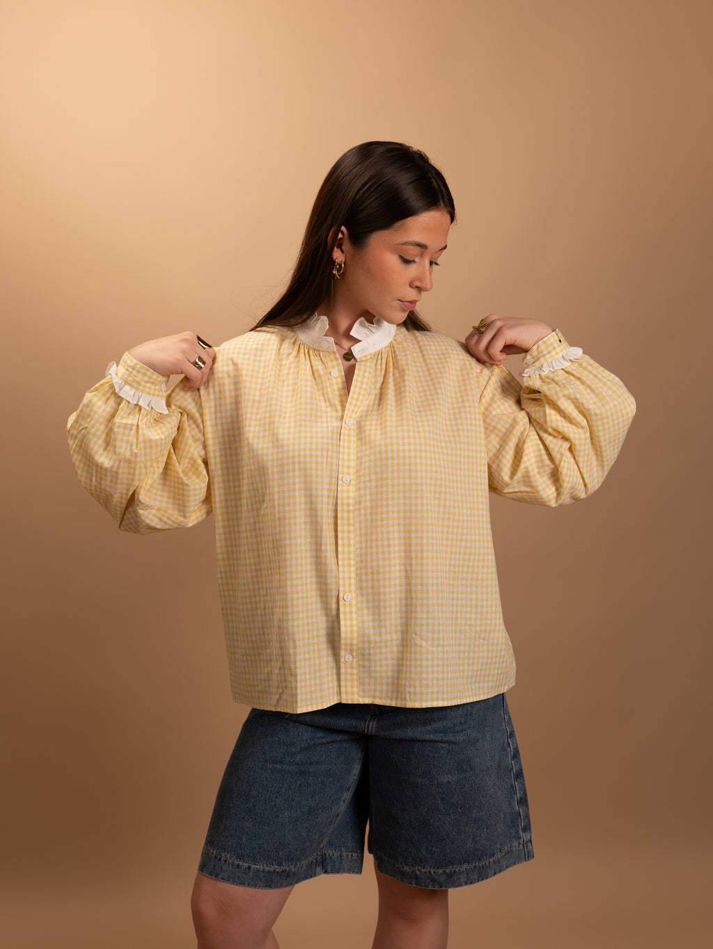 Chemise Léonie jaune