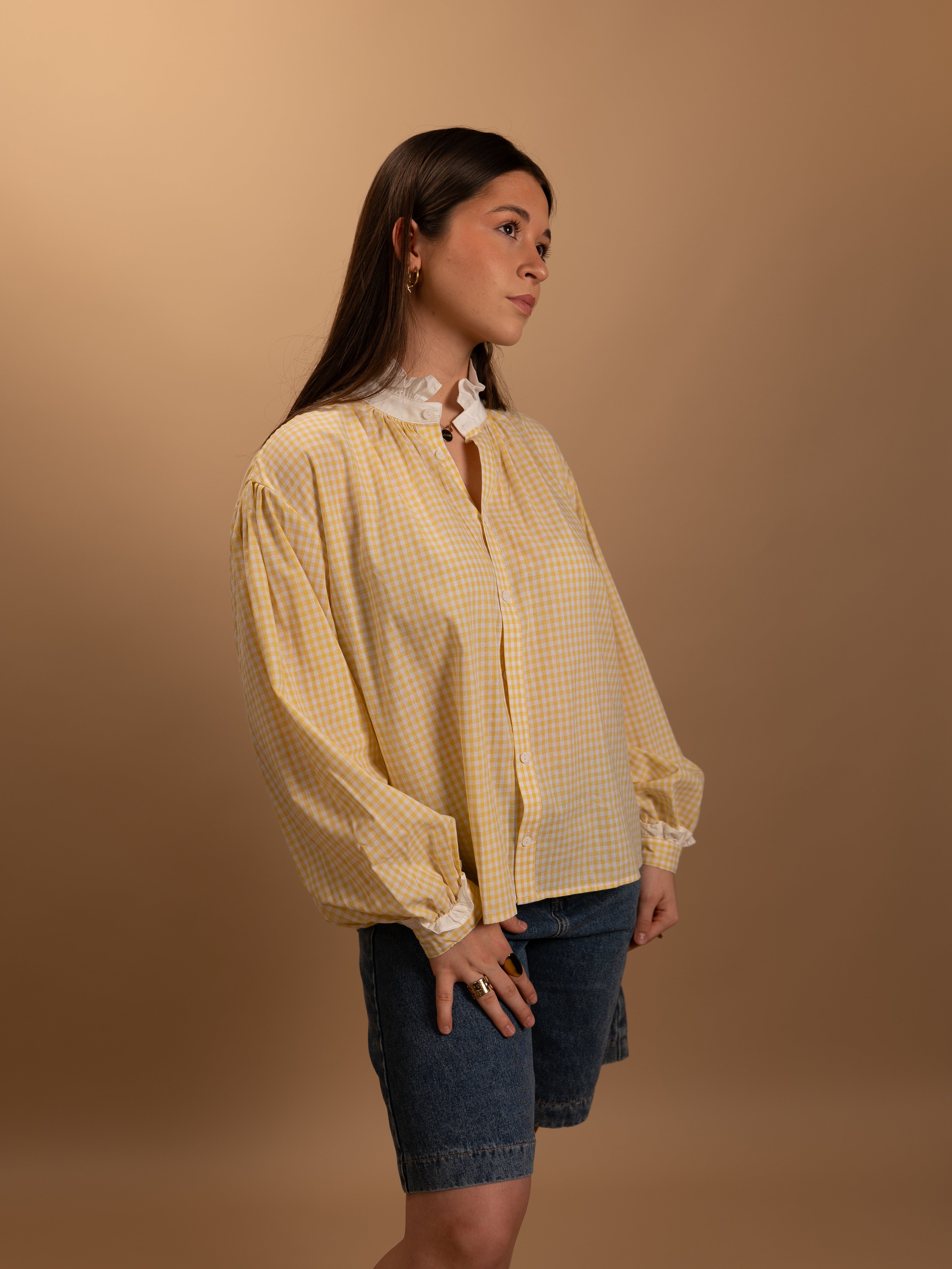 Chemise Léonie jaune