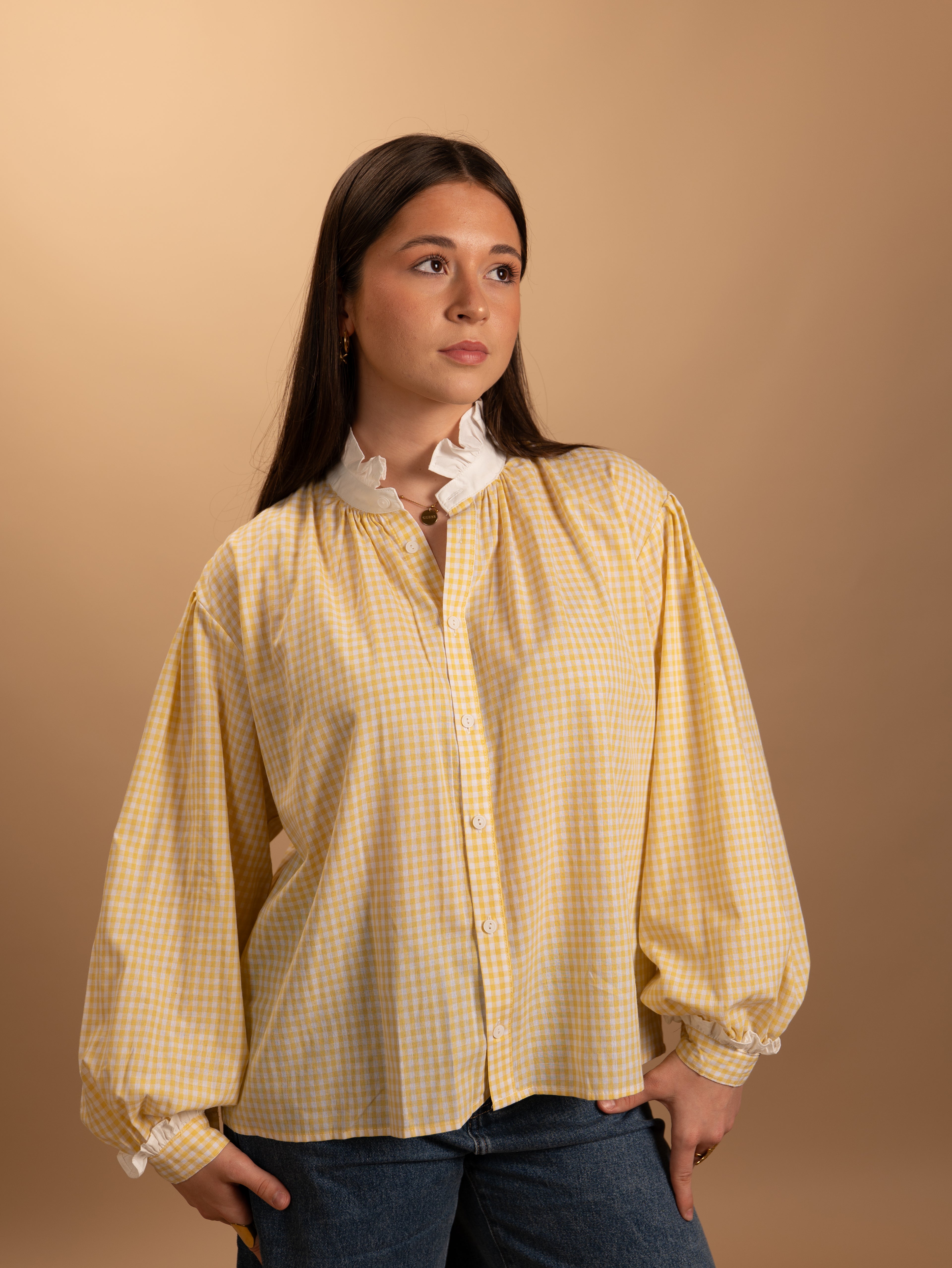 Chemise Léonie jaune