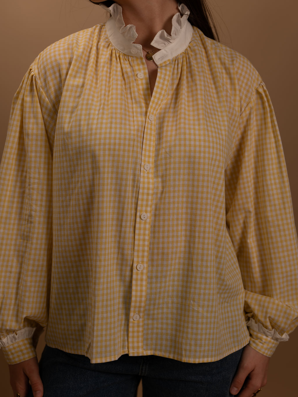 Chemise Léonie jaune