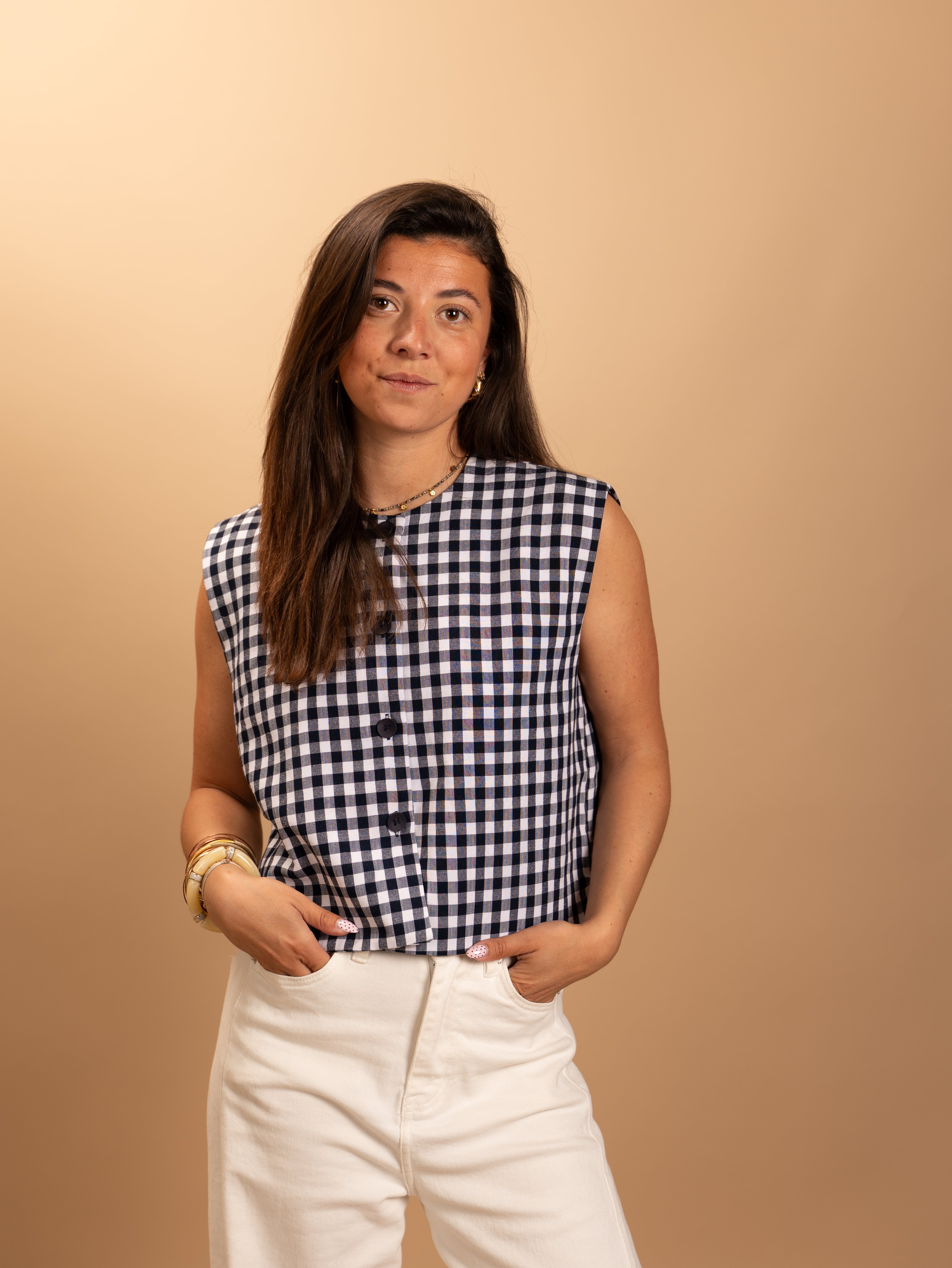 Top gilet Céleste