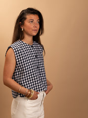 Top gilet Céleste
