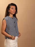 Top gilet Céleste