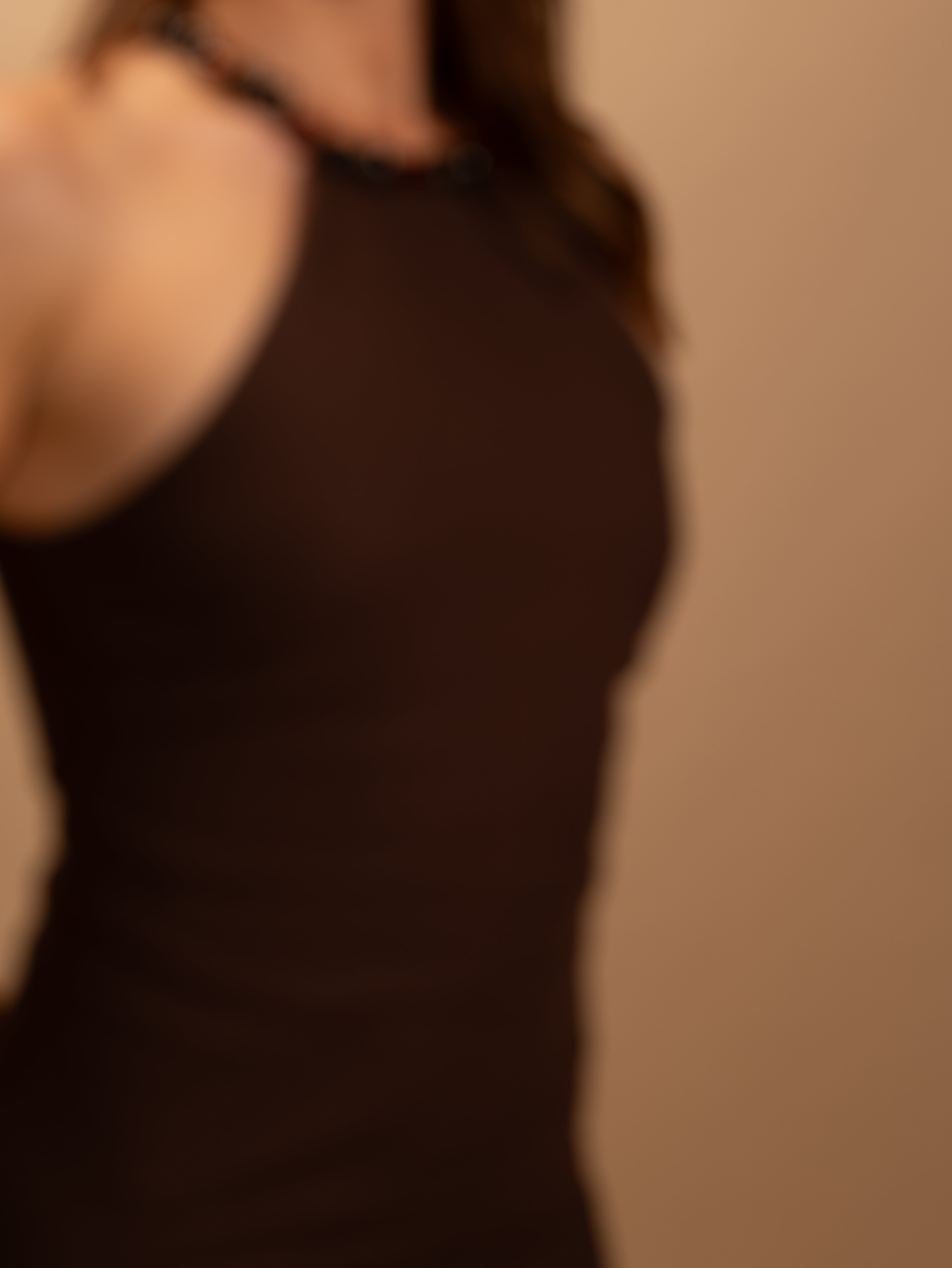 Robe Ambre marron
