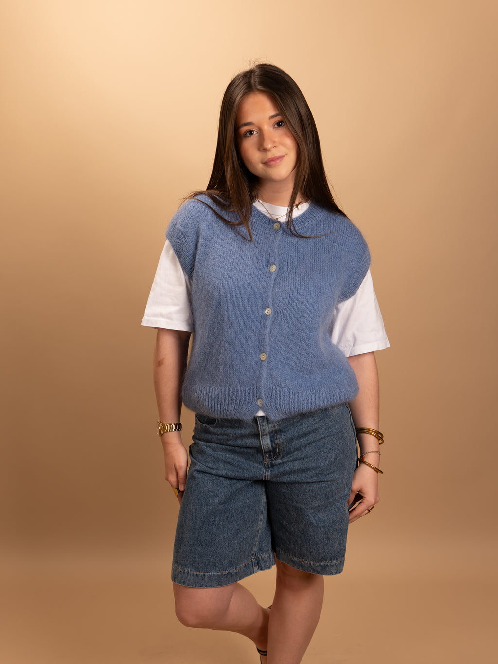 Gilet Gabriel bleu