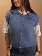 Gilet Gabriel bleu